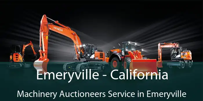 Emeryville - California Machinery Auctioneers Service in Emeryville