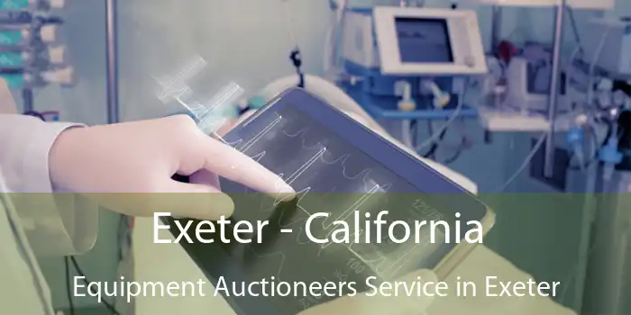 Exeter - California Equipment Auctioneers Service in Exeter