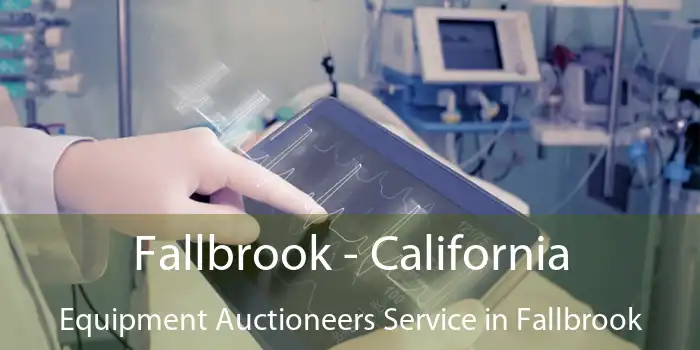 Fallbrook - California Equipment Auctioneers Service in Fallbrook