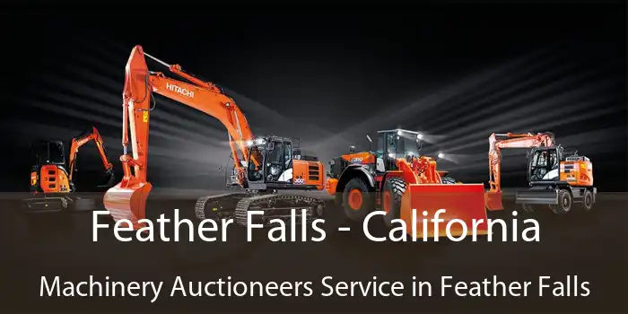 Feather Falls - California Machinery Auctioneers Service in Feather Falls