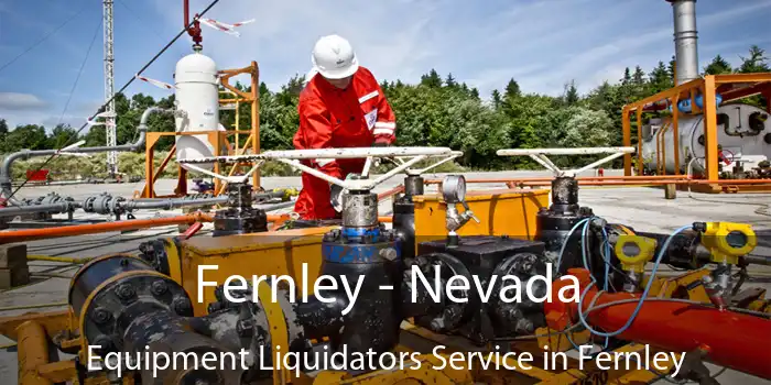 Fernley - Nevada Equipment Liquidators Service in Fernley