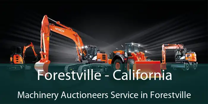 Forestville - California Machinery Auctioneers Service in Forestville