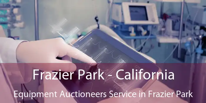 Frazier Park - California Equipment Auctioneers Service in Frazier Park