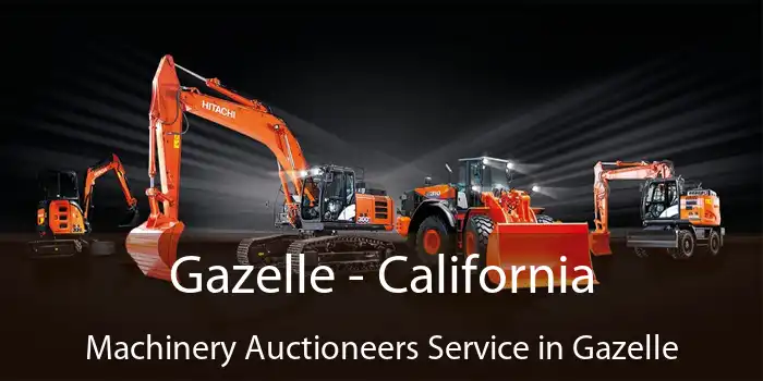 Gazelle - California Machinery Auctioneers Service in Gazelle