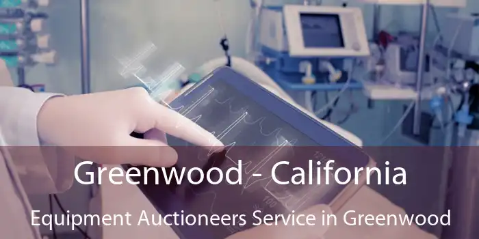 Greenwood - California Equipment Auctioneers Service in Greenwood