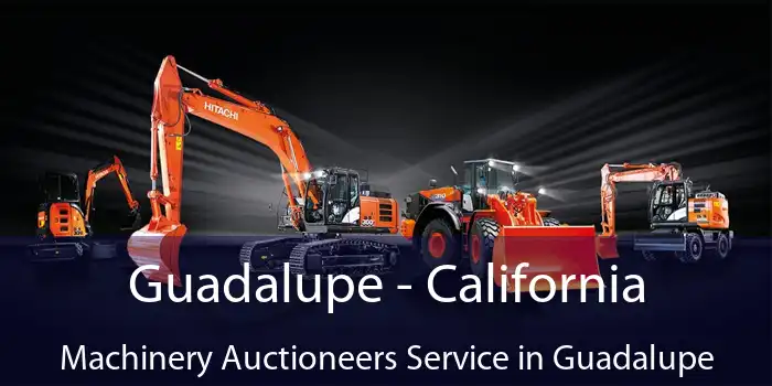 Guadalupe - California Machinery Auctioneers Service in Guadalupe