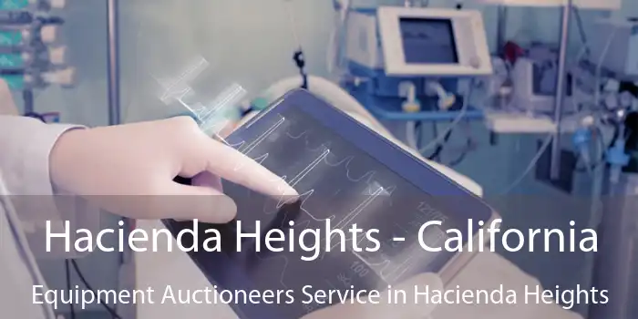 Hacienda Heights - California Equipment Auctioneers Service in Hacienda Heights