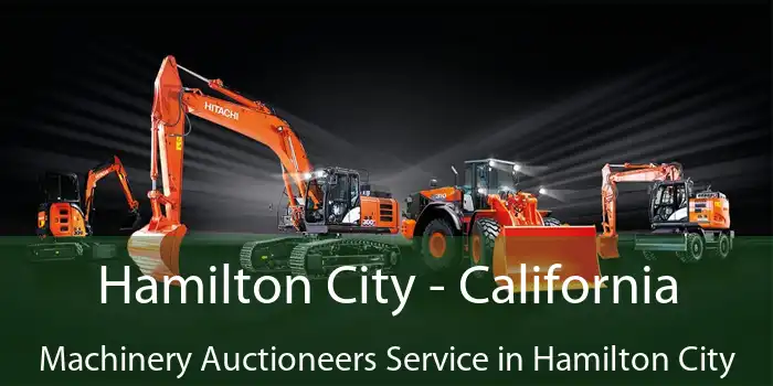 Hamilton City - California Machinery Auctioneers Service in Hamilton City