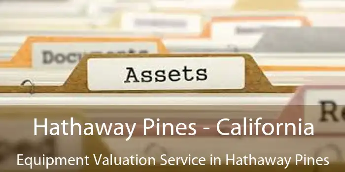 Hathaway Pines - California Equipment Valuation Service in Hathaway Pines