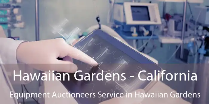 Hawaiian Gardens - California Equipment Auctioneers Service in Hawaiian Gardens