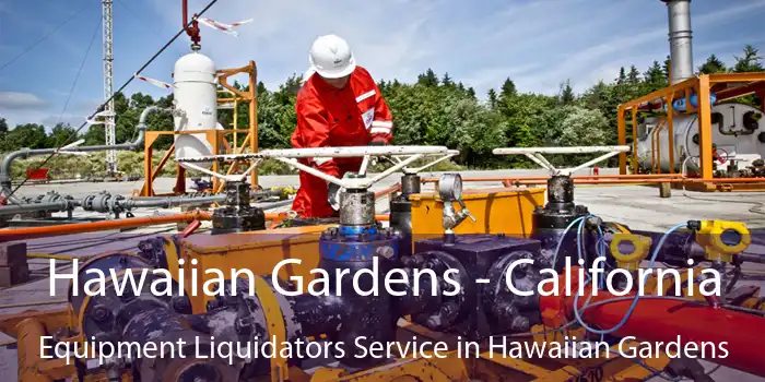 Hawaiian Gardens - California Equipment Liquidators Service in Hawaiian Gardens