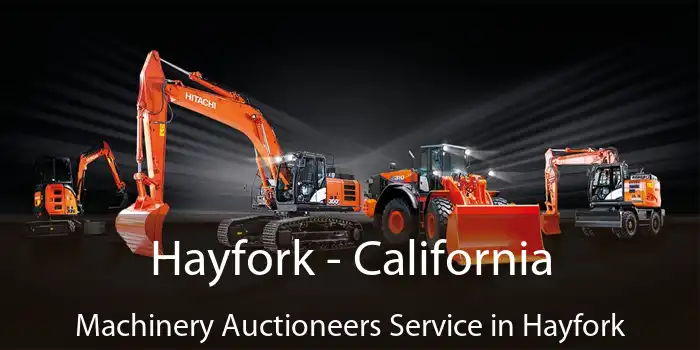 Hayfork - California Machinery Auctioneers Service in Hayfork