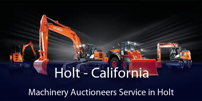 Holt - California Machinery Auctioneers Service in Holt