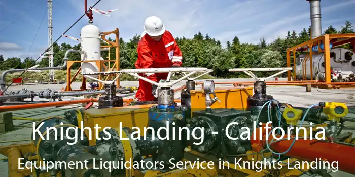 Knights Landing - California Equipment Liquidators Service in Knights Landing