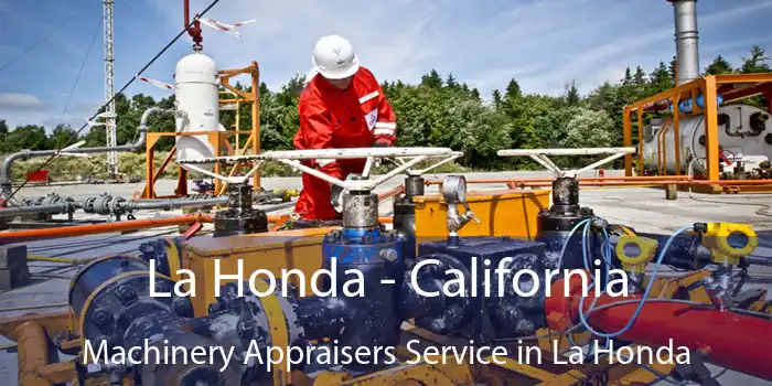 La Honda - California Machinery Appraisers Service in La Honda