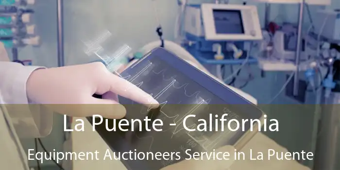 La Puente - California Equipment Auctioneers Service in La Puente