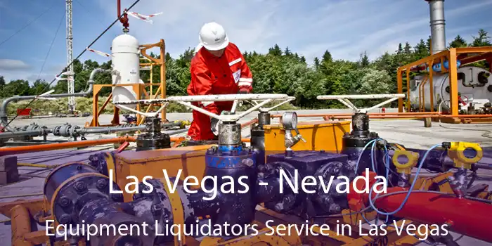 Las Vegas - Nevada Equipment Liquidators Service in Las Vegas