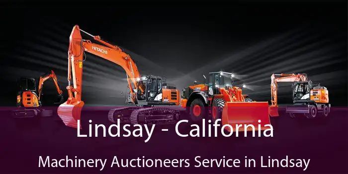 Lindsay - California Machinery Auctioneers Service in Lindsay