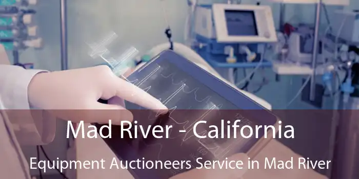 Mad River - California Equipment Auctioneers Service in Mad River