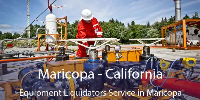 Maricopa - California Equipment Liquidators Service in Maricopa