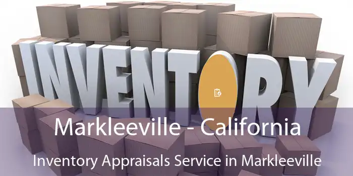 Markleeville - California Inventory Appraisals Service in Markleeville