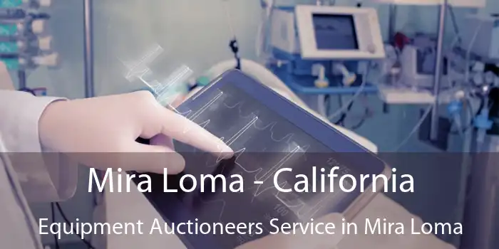 Mira Loma - California Equipment Auctioneers Service in Mira Loma