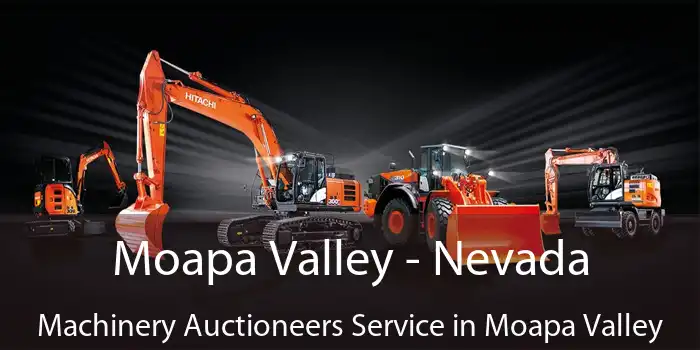 Moapa Valley - Nevada Machinery Auctioneers Service in Moapa Valley