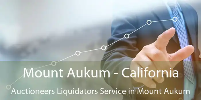 Mount Aukum - California Auctioneers Liquidators Service in Mount Aukum