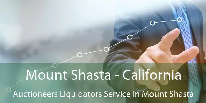 Mount Shasta - California Auctioneers Liquidators Service in Mount Shasta