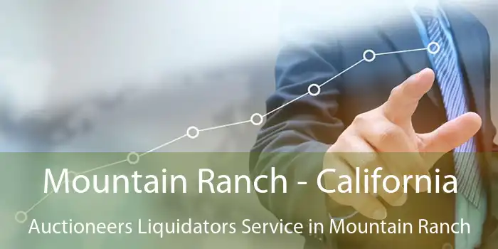 Mountain Ranch - California Auctioneers Liquidators Service in Mountain Ranch