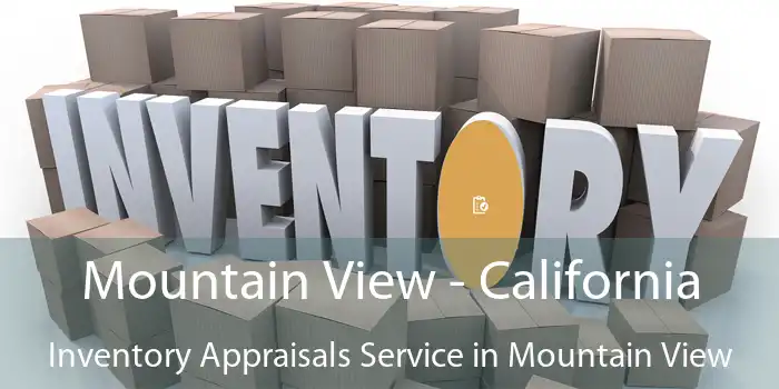 Mountain View - California Inventory Appraisals Service in Mountain View