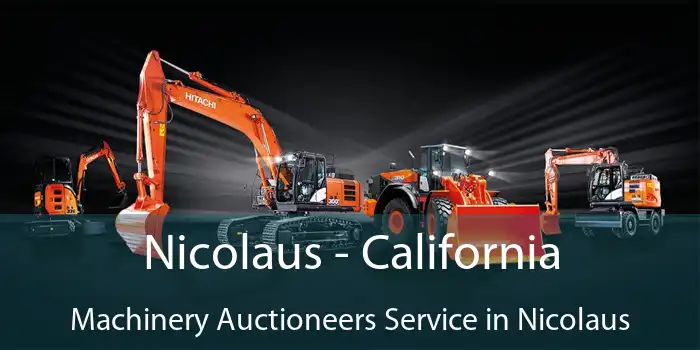 Nicolaus - California Machinery Auctioneers Service in Nicolaus