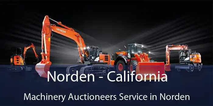 Norden - California Machinery Auctioneers Service in Norden