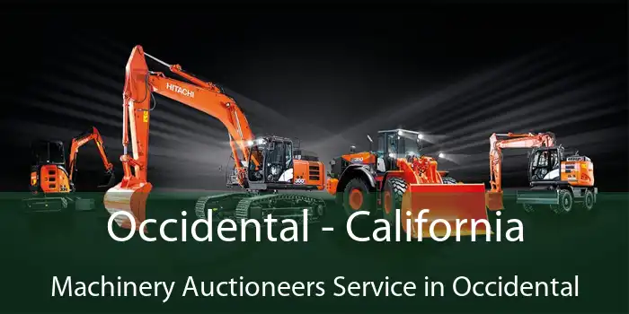 Occidental - California Machinery Auctioneers Service in Occidental