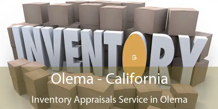 Olema - California Inventory Appraisals Service in Olema