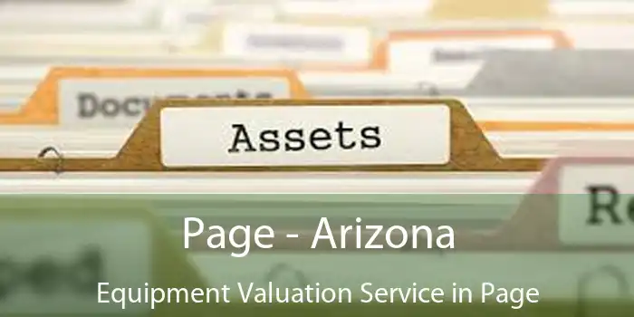 Page - Arizona Equipment Valuation Service in Page