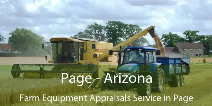 Page - Arizona Farm Equipment Appraisals Service in Page