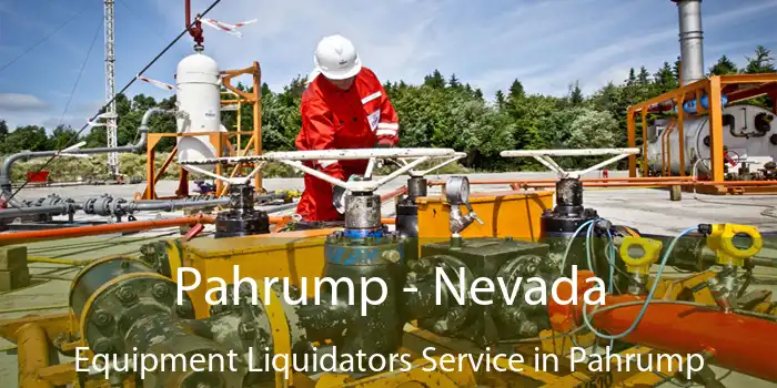 Pahrump - Nevada Equipment Liquidators Service in Pahrump