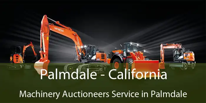 Palmdale - California Machinery Auctioneers Service in Palmdale