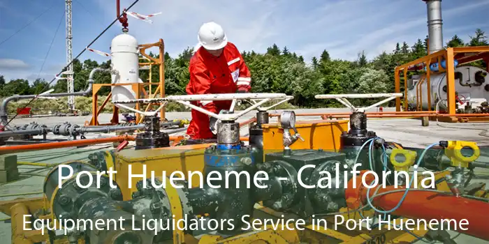 Port Hueneme - California Equipment Liquidators Service in Port Hueneme