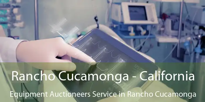 Rancho Cucamonga - California Equipment Auctioneers Service in Rancho Cucamonga