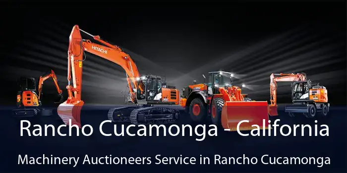 Rancho Cucamonga - California Machinery Auctioneers Service in Rancho Cucamonga