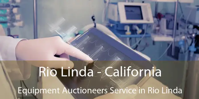 Rio Linda - California Equipment Auctioneers Service in Rio Linda