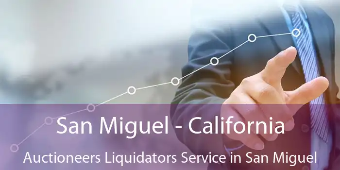 San Miguel - California Auctioneers Liquidators Service in San Miguel