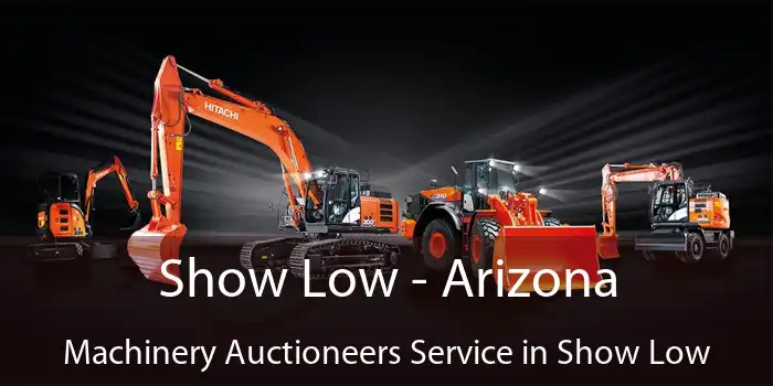 Show Low - Arizona Machinery Auctioneers Service in Show Low