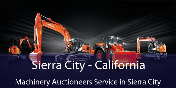 Sierra City - California Machinery Auctioneers Service in Sierra City