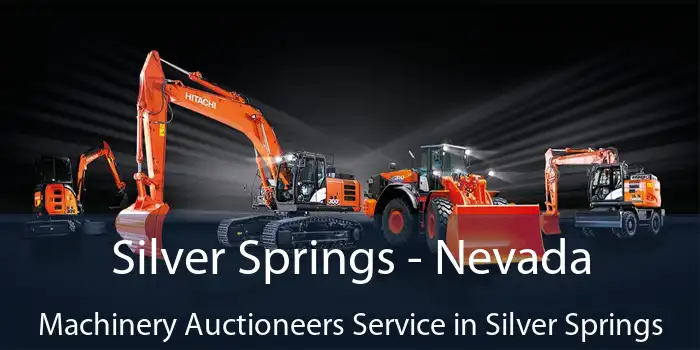 Silver Springs - Nevada Machinery Auctioneers Service in Silver Springs