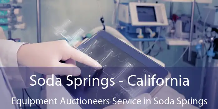 Soda Springs - California Equipment Auctioneers Service in Soda Springs