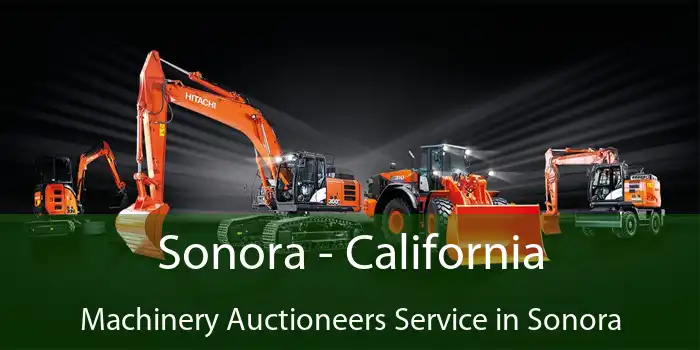 Sonora - California Machinery Auctioneers Service in Sonora