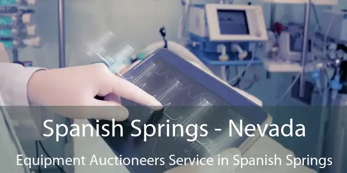 Spanish Springs - Nevada Equipment Auctioneers Service in Spanish Springs